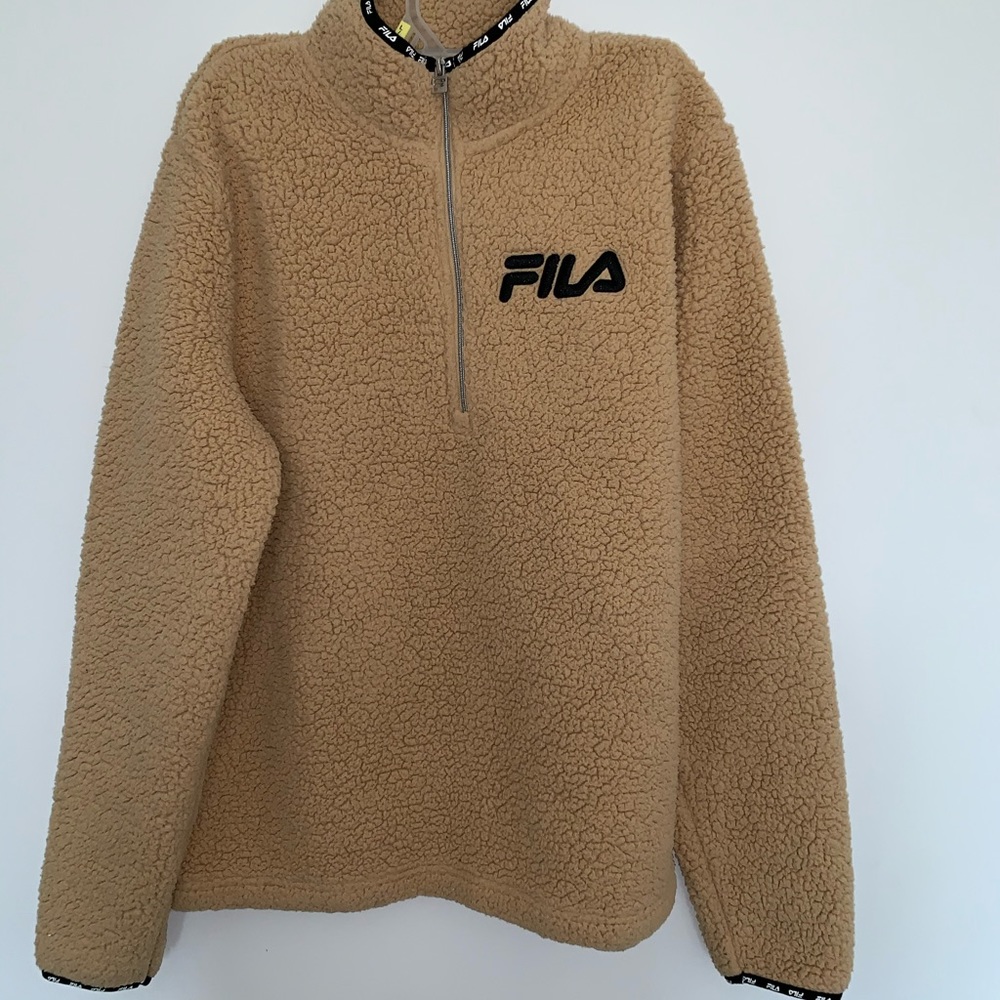 soft fila sweater